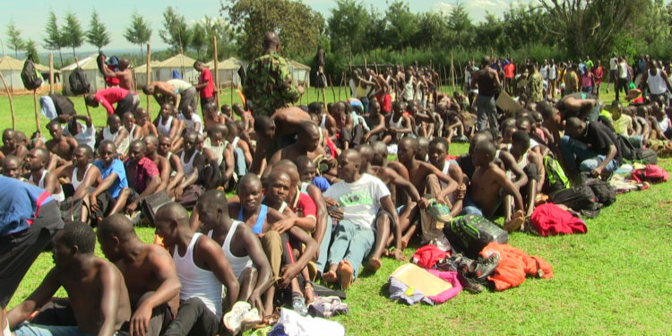 Npsc Past Nationwide Police Recruitment. Photo/Nps.