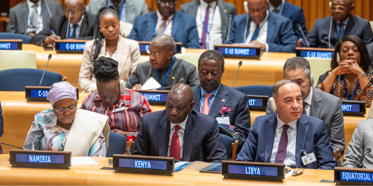 President William Ruto Alongside Other Leaders Attend The 7Th Summit Of The Committee Of Ten Heads Of State And Government On Un Security Council Reform During The 80Th Unga Convened By Sierra Leone On September 22, 2025. Photo/Pcs.