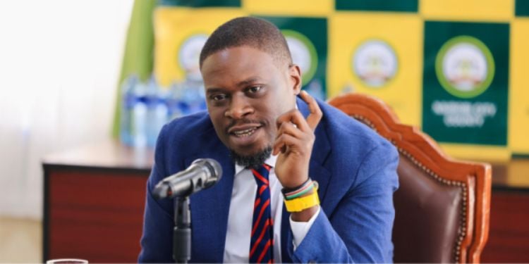 A Photo Of Johnson Sakaja, The Nairobi County Governor 2025. Photo/Sakaja-X