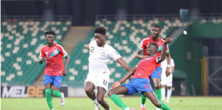 Full-Time: Gambia Thrashes Harambee Stars 3-1 At Kasarani Stadium Kenya And Gambia Battled To A 3-3 Draw In A Crucial 2026 World Cup Qualifier. Photo/ Harambee Stars