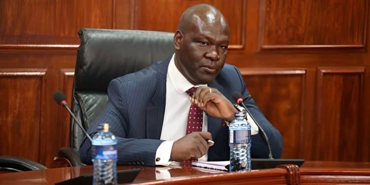 Src Reveals Top Public Service Employers As Staff Cross 1 Million Src Chairperson Sammy Chepkwony During Vetting Before The National Assembly Labour Committee At Parliament. Photo/Parliament
