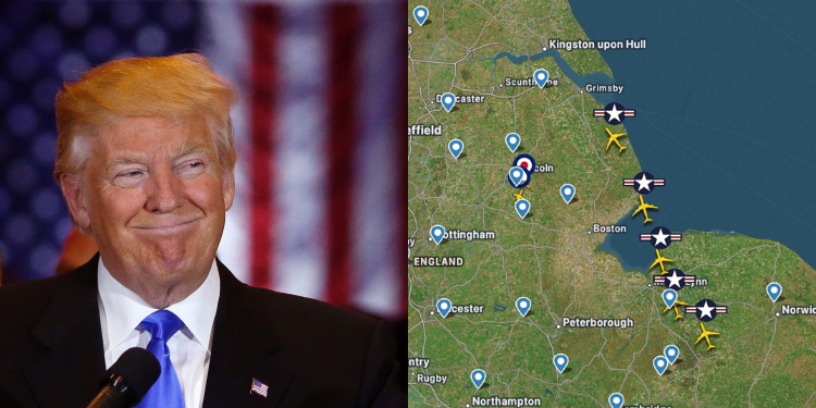 Trump Sends 30 U.s. Air Force Tankers To Europe Overnight