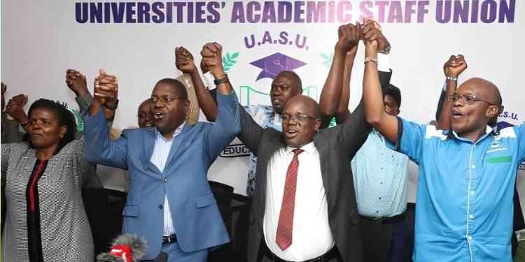 Uon Protests As Uasu Claims Ministry Hid Pay Audit