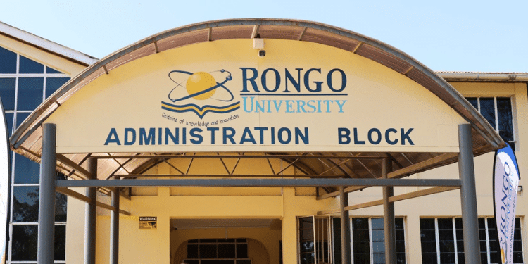 Rongo University. Administration Block.