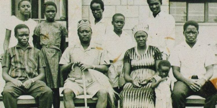 He Jaramogi Odinga Family In The 1960. Photo/ Tee Saigon
