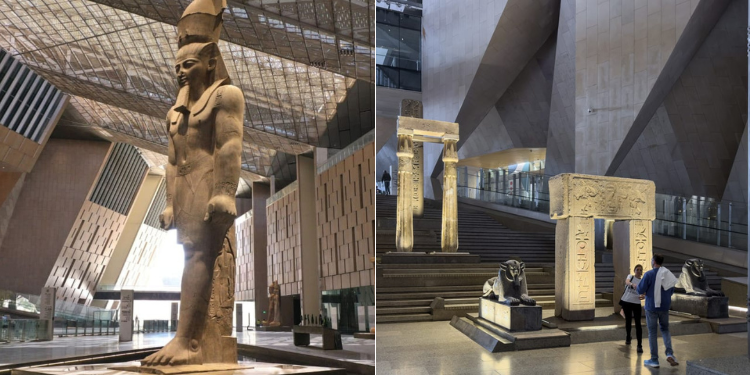 Egypt Opens World'S Largest Archaeological Museum, Revealing New Discoveries Photo Of The Grand Egyptian Museum Photo By Egyptian Embassy