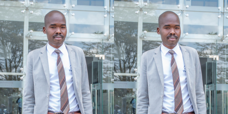 A Photo Of Cheruiyot Kipkirui A Security Guard Who Has Become A Certified Accountant Photo/Strathmore