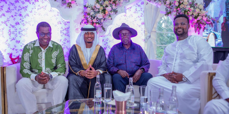 Oburu Oginga Spotted At Wedding Days After Raila’s Burial