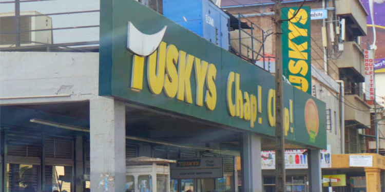 A Photo Of Tuskys Supermarket.