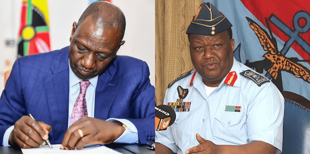 Ruto Revokes Former Kdf Chief General Karangi’s Appointment In New Changes