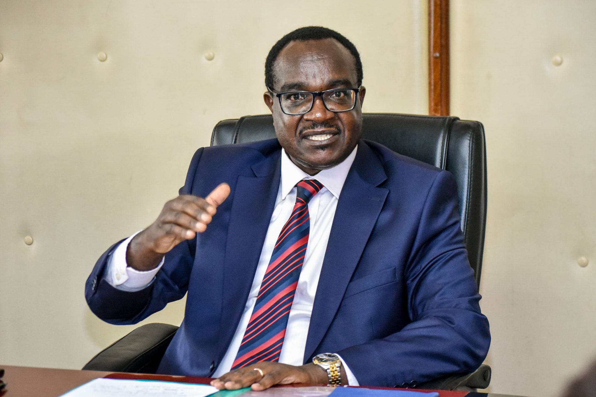 Education Cabinet Secretary Julius Migos Ogamba At A Past Event. Photo/Moe.