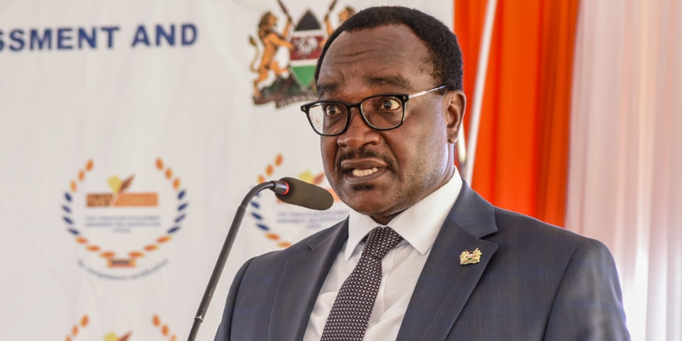 Ministry Of Education Cabinet Secretary Julius Ogamba.. Photo/Cs Ogamba