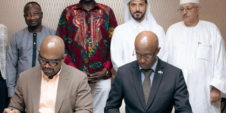 Congo Govt, M23 Sign Ceasefire Monitoring Deal With Qatar And Us Support A Photo Showing Congo Govt, M23 Officials Signing A Ceasefire Monitoring Deal In Doha On October, 2025 Photo/Qatar Ministry Of Foreign Affairs