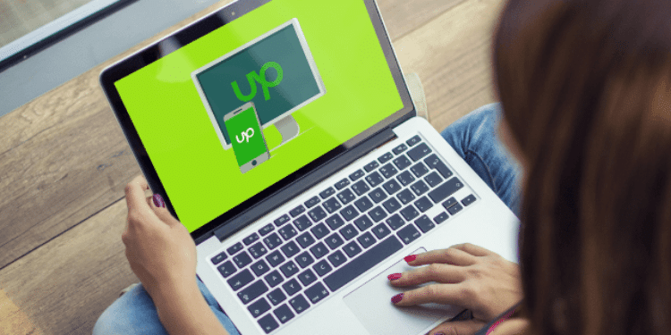 A Person Doing Remote Jobs On Upwork. Photo/The Va Handbook