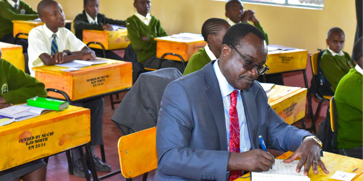 Kjsea Results Explained: Understanding Achievement Levels And What A Student'S Score Means Ministry Of Education Cs Julius Ogamba During His Visit Of Schools In Kajiado County To Assess The State Of Preparedness For The New School Term. Photo/Julius Ogamba