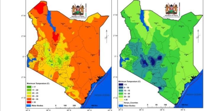 Kenya Met Lists Areas To Receive Rainfall From October 14 To October 20, 2025