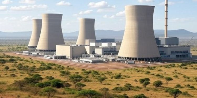 An Image Of A Nuclear Energy Plant By Grok