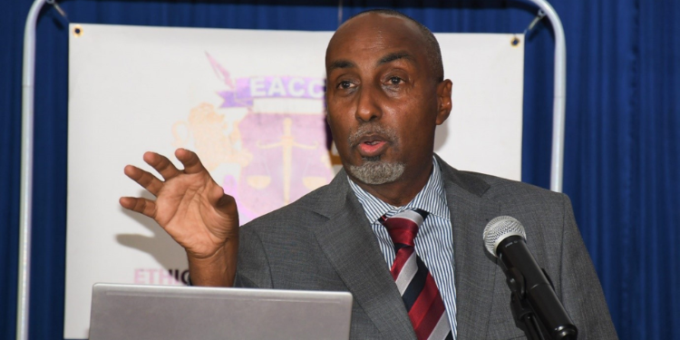 Photo Of Eacc Ceo Abdi Mohamud. Photo/Eacc