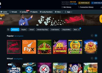 A Snapshot Of The Virtual Games Available On Sportpesa.