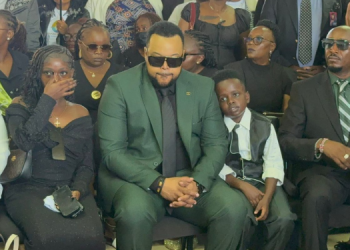 A Photo Of Betty Bayo’s Daughter Sky And Husband Tash Photo/Mc Goodluck