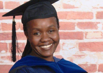 A Photo Of Fridah Mokaya Who Attained A Phd In Nuclear Physics Photo/Funds Beeline Funding