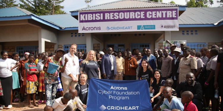 Friends Secondary School Kibisi Receives Funding From Acronis Cyber Foundation For 1,200 Capacity Resource Centre Acronis Cyber Foundation Build Resource Centre For 1200 Students At Friends Secondary School Kibisi