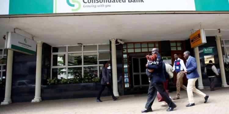 A Photo Showing Consolidated Bank. Photo / Citizen Digital