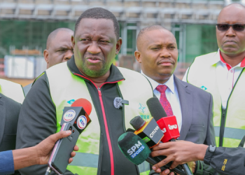 Sports Cs Salim Mvurya After Conducting A Comprehensive Inspection Of The Talanta City Stadium On November 14, 2025. Photo/Cs Mvurya
