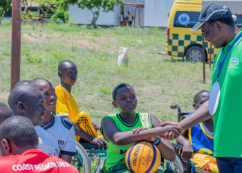 Inside Vocational Training That Will Be Offered To Special Needs Learners In Senior Schools Cs Ogamba Gracing The 2025 First Term National Games In Mombasa. Poto/ Moe