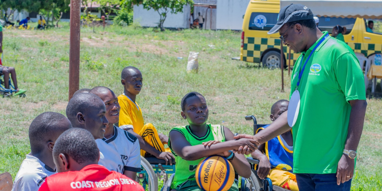 Inside Vocational Training That Will Be Offered To Special Needs Learners In Senior Schools Cs Ogamba Gracing The 2025 First Term National Games In Mombasa. Poto/ Moe