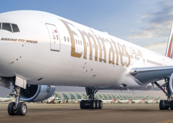 Emirates Boeing 777-300 Er Plane. Photo /Emirates