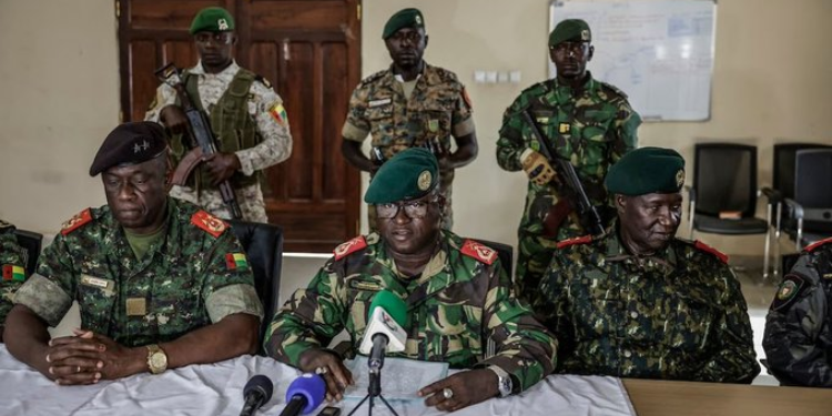 Guinea-Bissau Military Seizes Power After Ousting President Embaló, Closes All Borders Guinea-Bissau Military Seizes Power After Ousting President Embaló, Closes All Borders