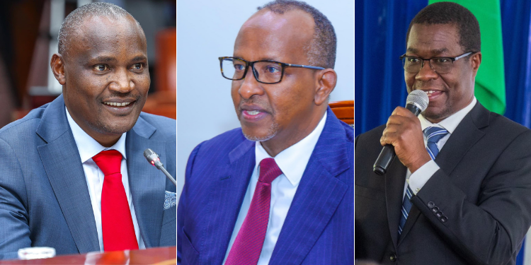 Cs Mbadi, Duale, And Wandayi Announce New Appointments To Key Govt Boards Cs John Mbadi, Aden Duale And Opiyo Wandayi. Photo/ Treasury. Moh. Opiyo Wandayi