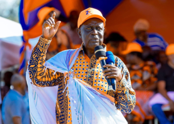 A Photo Of Oburu Odinga During A Past Odm Rally. Photo/Oburu'S X Of Oburu Odinga