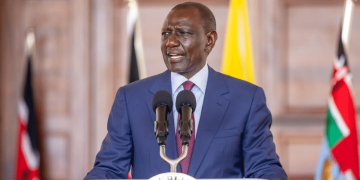 President William Ruto At State House, Nairobi. Photo/Pcs