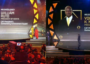 Ruto Awarded At Caf Awards 2025 For Growing African Football
