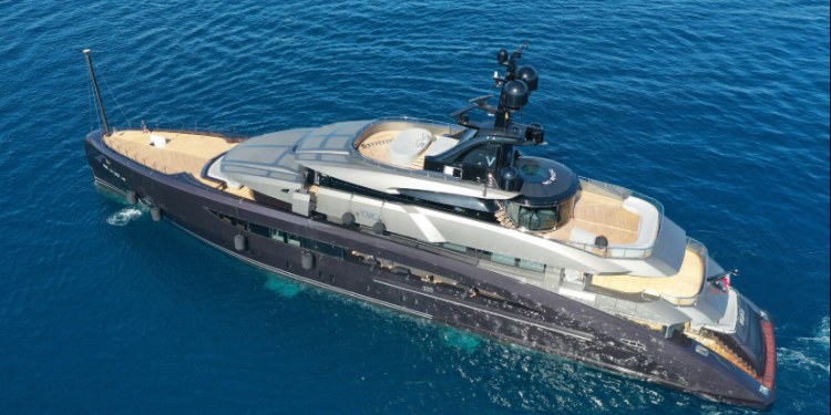 Details Of Ksh9.7 Billion Luxury Yacht Spotted In Kenya The &Quot;Salt&Quot;, A Custom 62-Meter (203-Foot) Superyacht Built By Italian Shipyard Crn In 2020, With Both The Exterior And Interior Designed By The Nuvolari Lenard Studio, Spotted In Kilifi (Left), Near The Kenyan Coast.