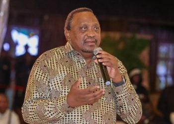 A Photo Of The Former President Uhuru Kenyatta In Previous Events. Photo/Uhuru-Fb