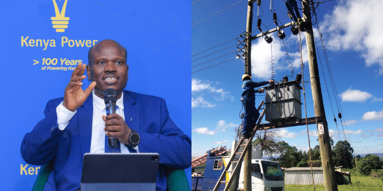 Kenya Power Targets To Cap Tenure Of Govt-Appointed Directors At Six Years A Photo Collage Of Kplc Managing Director And Ceo Joseph Siror And Kplc Officials At Work. Photo/Kplc/Ugc.