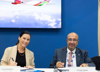 George Kamal During Kenya Airways And Boeing Deal
