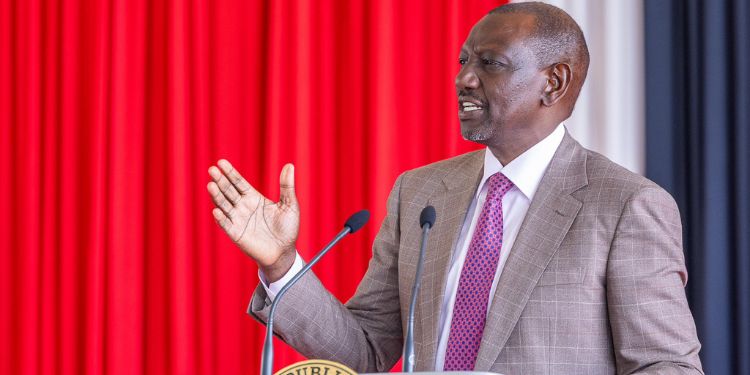 Ruto Appoints New Jaramogi Oginga Odinga Hospital Chairperson President William Ruto In A Past Event Photo/Pcs